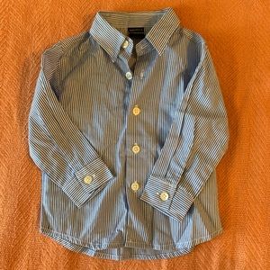 Nautica baby boy dress shirt 12M
